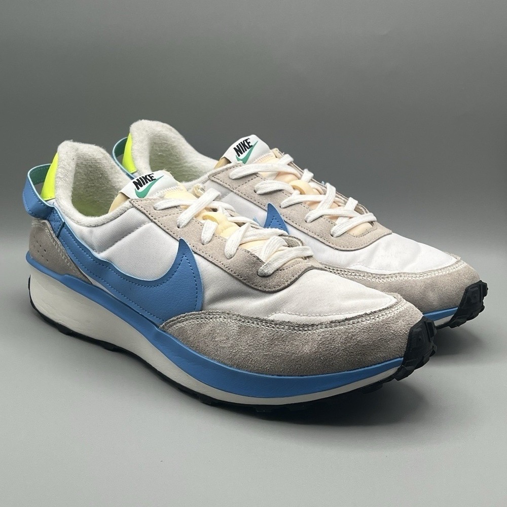 2022 Nike Waffle Debut White University Blue Retro Shoes - Mens Size 12 USED